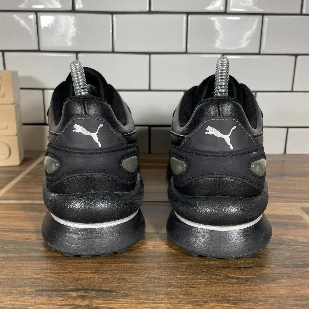 Puma Street Rider S Militia Jr Youth Boys Size 5C Shoes Black Athletic Sneakers